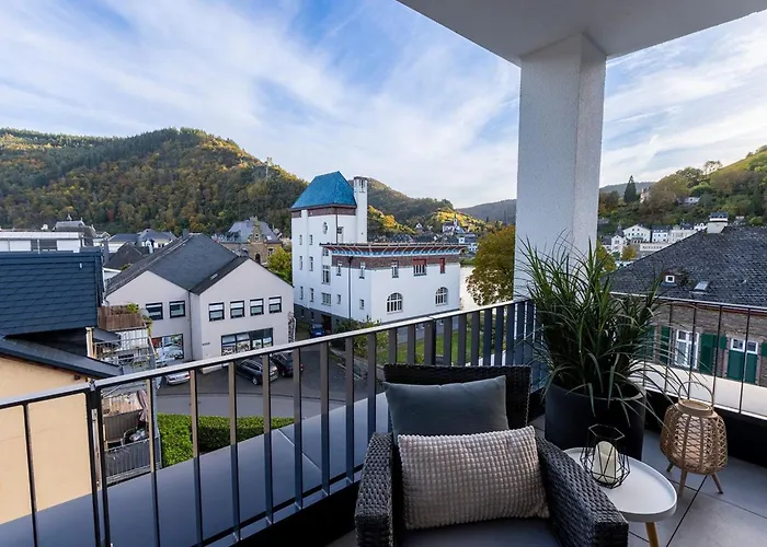 Moselroyal Neu Luxus 2-4 P- Moselblick Klima By Interhome Daire Traben-Trarbach