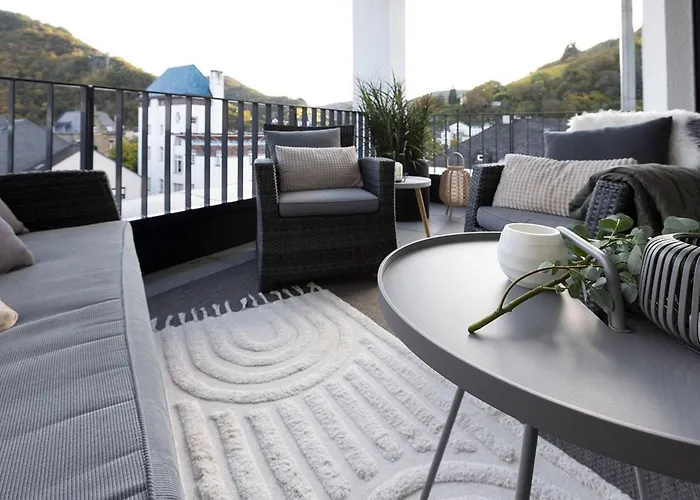 Moselroyal Neu Luxus 2-4 P- Moselblick Klima By Interhome Daire Traben-Trarbach