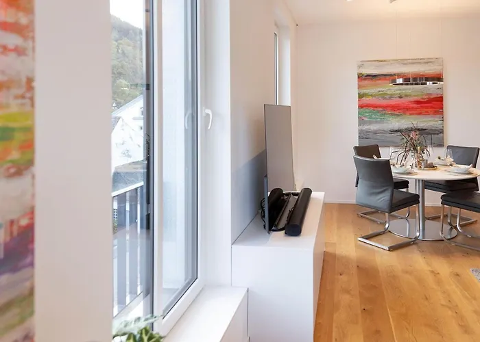 Moselroyal Neu Luxus 2-4 P- Moselblick Klima By Interhome Daire *